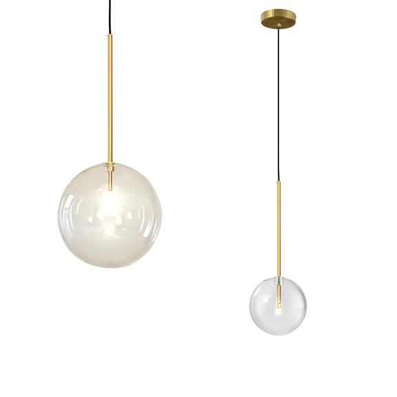 Glaspendellampa Tak Kula GULD 15 cm APP1680-1CP