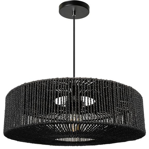 Boho Taklampa APP1484-1CP Svart