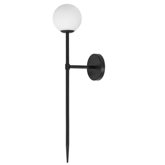 MODERN VÄGGLAMPA 75 cm APP579-1W SVART