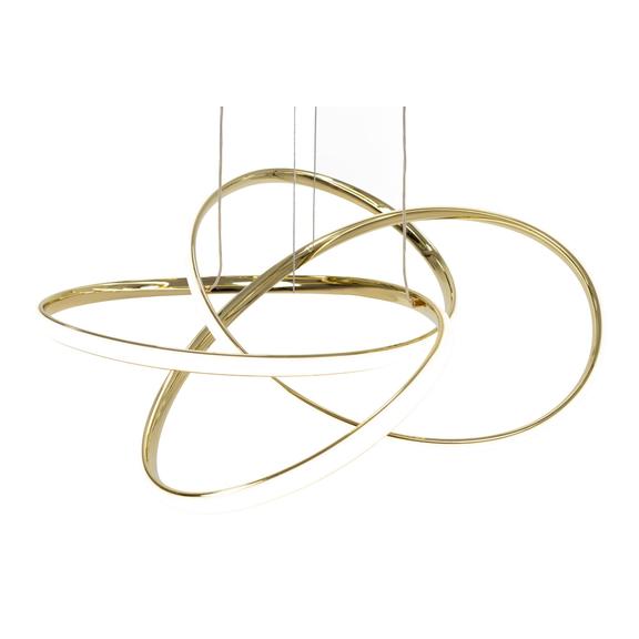 Modern taklampa LED + FJÄRRKONTROLL APP815-CP Node Guld