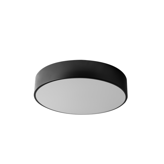 Taklampa Plafond 50 cm Rund app644-5C Svart