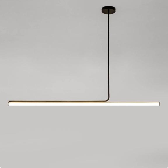 HÄNGANDE TAKLAMPA LED APP1659-CP Svart 120 cm