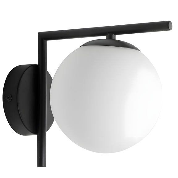 Vägglampa G101-1W Svart Vit