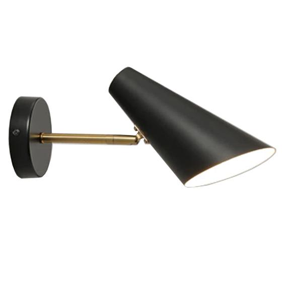 VÄGGLAMPA VÄGGLJUS APP1141-1W Svart