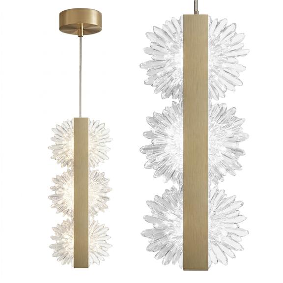 Hänglampa LED G150-3CP Guld Borstad