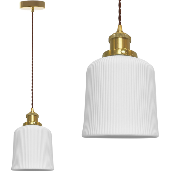 Hänglampa APP1173 Vit