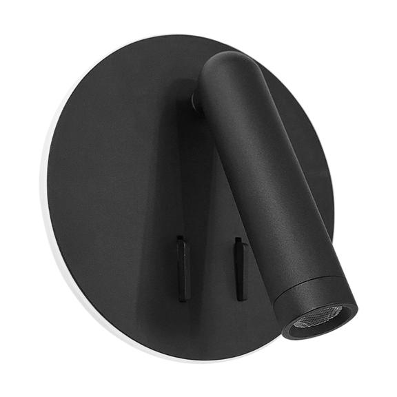 Vägglampa APP1614-1W svart