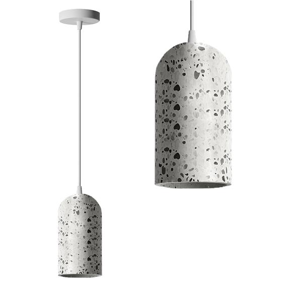 Betonghänglampa APP996-1CP B Vit