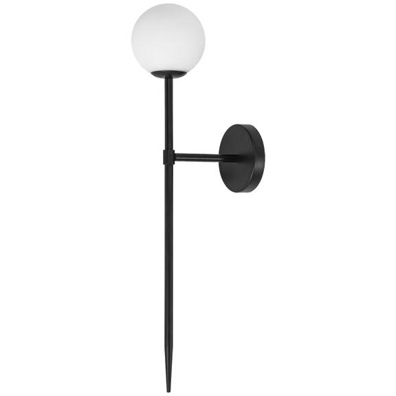 MODERN VÄGGLAMPA 52cm APP577-1W SVART