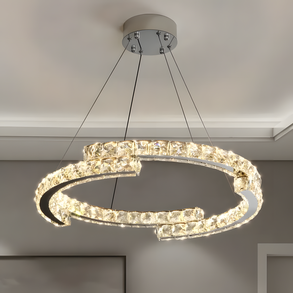 HÄNGLAMPA LED APP1556-CP KROM