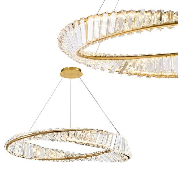 KRISTALL TAKLAMPA LED APP1201-CP