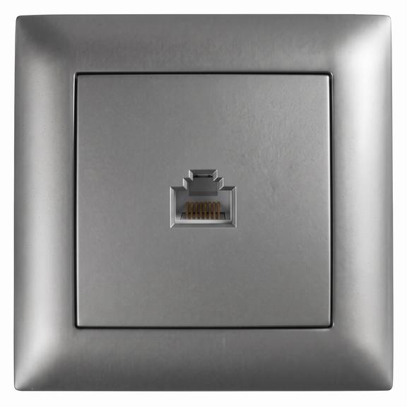 Розетка RJ45 с Рамка OSTE JNH010-S GREY