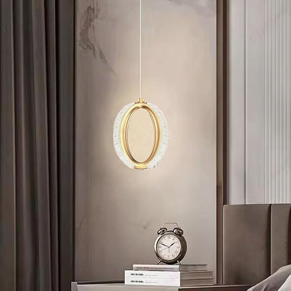 HÄNGLANDE KRISTALLAMPA LED G114-1CP Guld