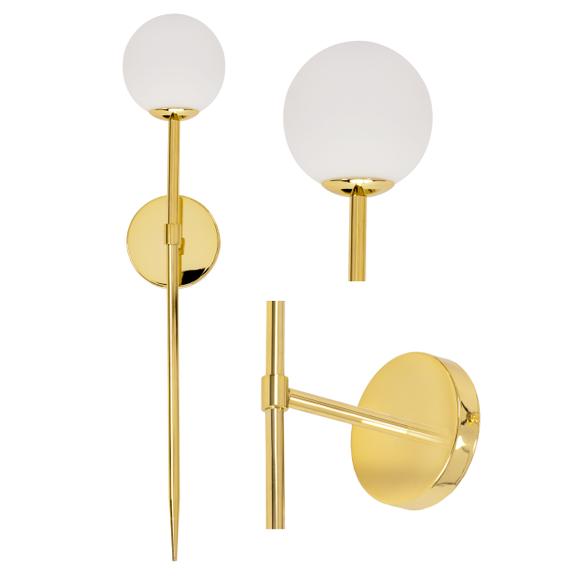 MODERN VÄGGLAMPA 52 cm APP578-1W GULD