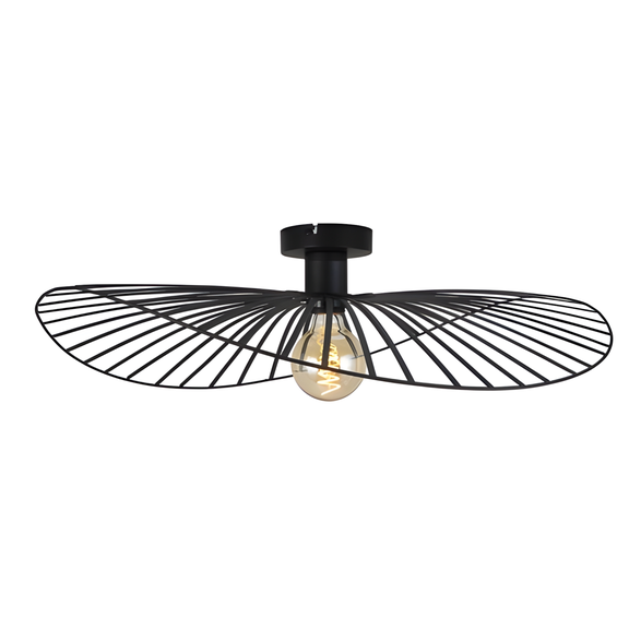 TAKLAMPA APP1843-1C SVART