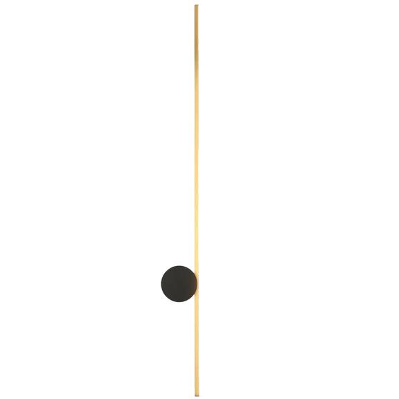 VÄGGLAMPA LED LHJ062-W SVART-GULD