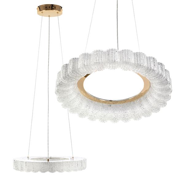 HÄNGLAMPA LED MS018-CP Roséguld 40 cm