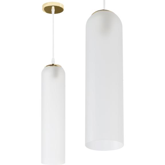 Glaspendellampa i vitt APP665-1CP