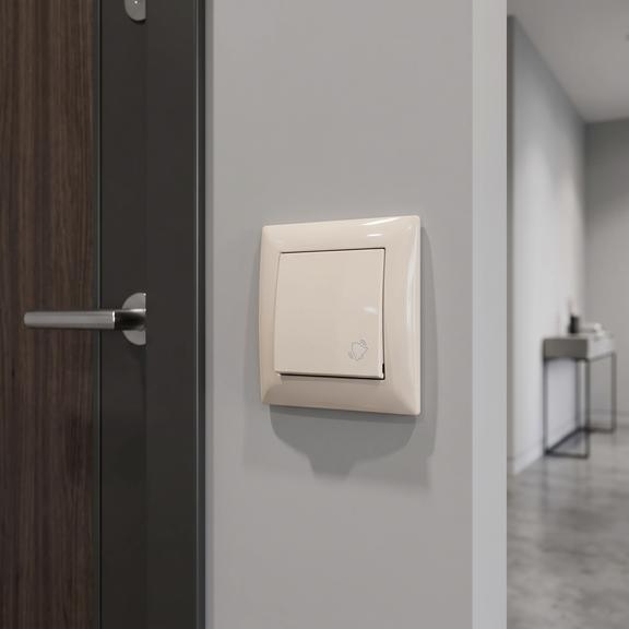 Uksekella Nupp OSTE JNH008-W BEIGE