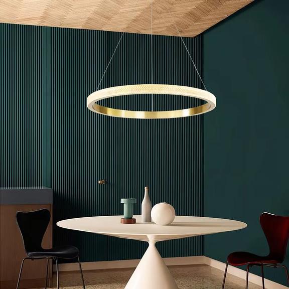 TAKLAMPA HÄNGANDE LED APP1510-CP GULD