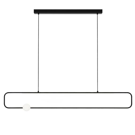 HÄNGENDE LED TAKLAMPA G123-CP SVART