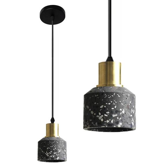 Hängande betongtaklampa Lastri APP930-1CP svart