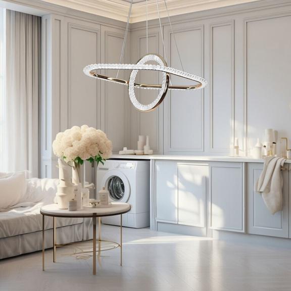 HÄNGLAMPA LED G034-CP GULD