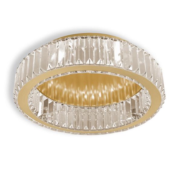 KRISTALLPLAFONDLAMPA APP1720-C 40 cm BORSTAT GULD