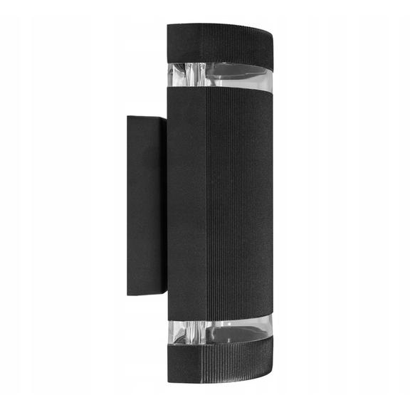 Halvrund Fasadlampa FSBD014A Svart