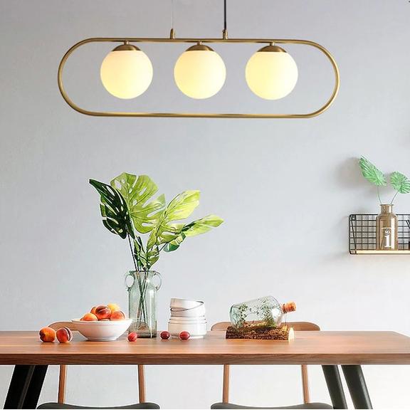 TAKLAMPA HÄNGANDE GLAMOUR APP915-3CP Guld