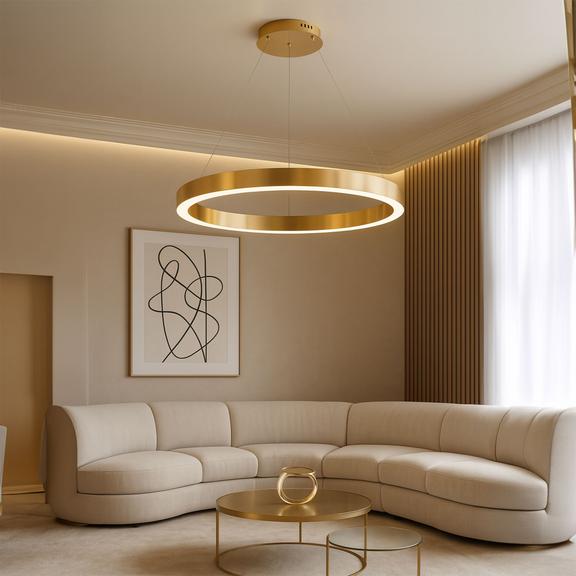HÄNGANDE LED-LAMPA LHJ051-CP1 C BORSTAT GULD