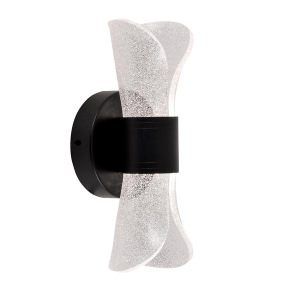 LED vägglampa G029-W Svart