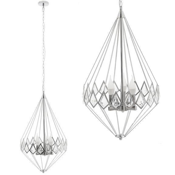 HÄNGLAMPA KRISTALL DIAMANT APP767-3CP