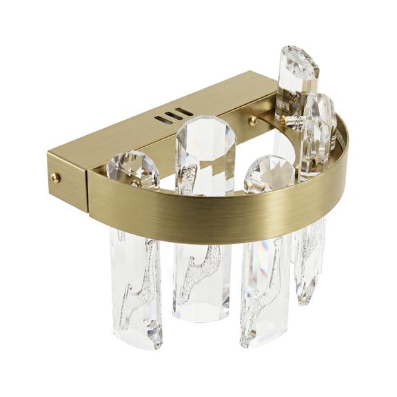 LED-vägglampa SWE075-W Brushed Gold