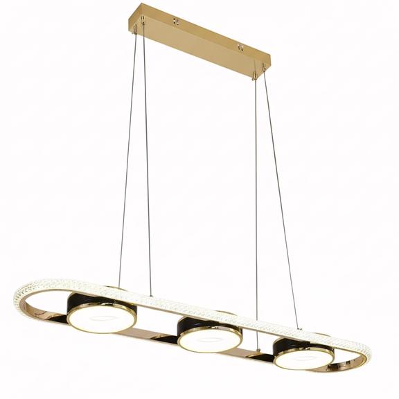 TAKLAMPA HÄNGANDE LED G135-CP Guld