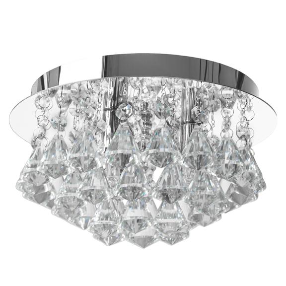 KRISTALLAMPA PLAFOND APP1039-3C KROM