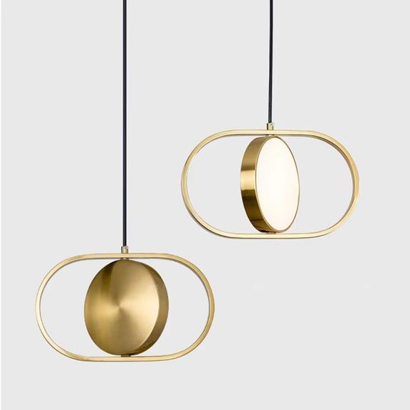 Hängande LED-lampa APP1555-CP Guld