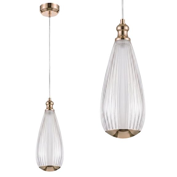 Taklampa hängande LHJ120-CP ljus roséguld