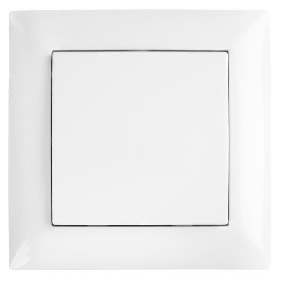 Single Switch with Frame OSTE JNH006-W WHITE