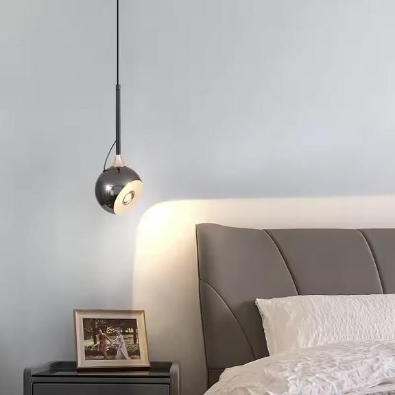 TAKLAMPA HÄNGANDE LED G087-1CP Svart Metallisk