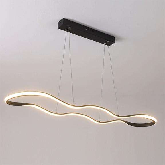 TAKLAMPA HÄNGANDE LED LHJ026-CP SVART