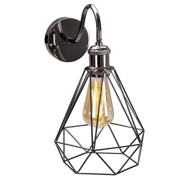 Vägglampa Kinkiet Loft 392230 Krom