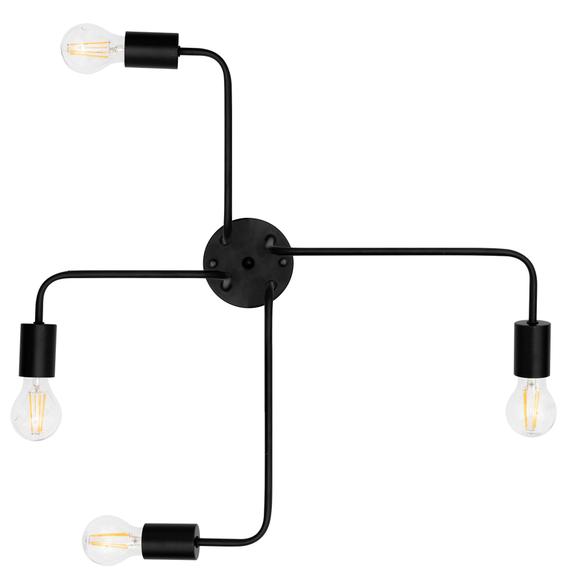 Tak-/vägglampa spindel Agaro 4