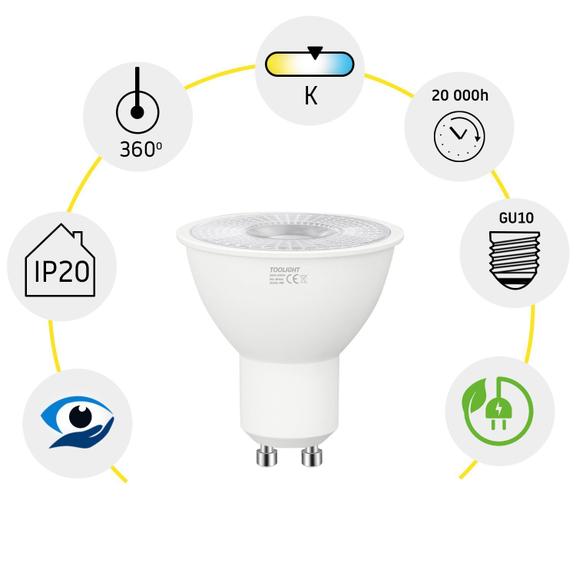 LED-lampa Kall GU10 5W RSL042