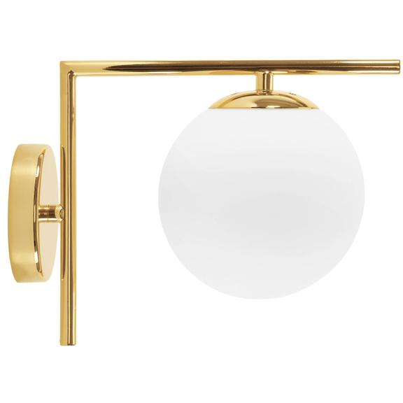 Vägglampa Klot i Glas APP674-1W Guld