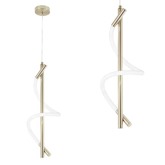 HÄNGLAMPA LED G015-CP Bright Gold