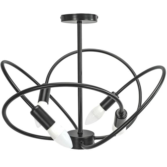 Lampa 4 APP1093-4C Svart