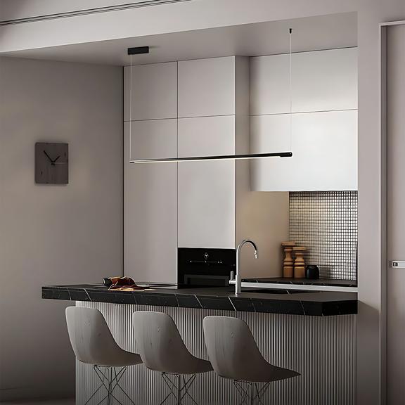 Hänglampa LHJ031-CP 120 cm SVART