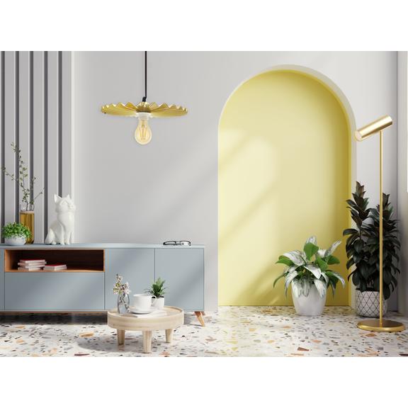 HÄNGENDE TAKLAMPA APP1453-1CP Guld