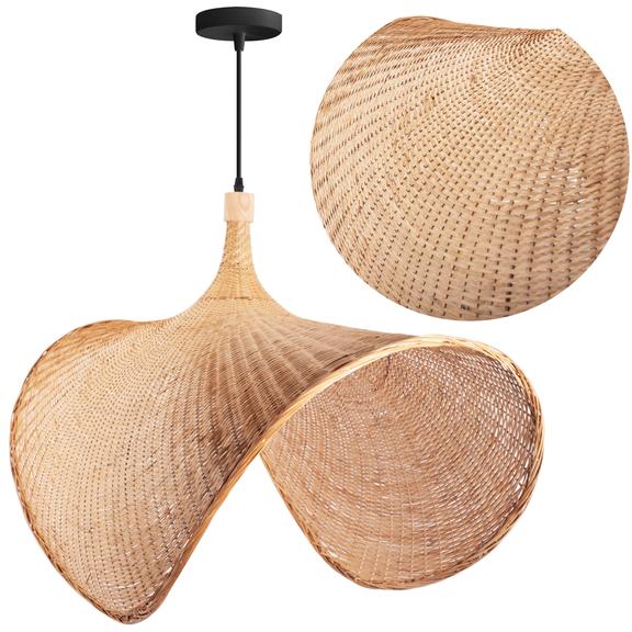 HÄNGLAMPA I BAMBU APP1641-1CP 50 cm